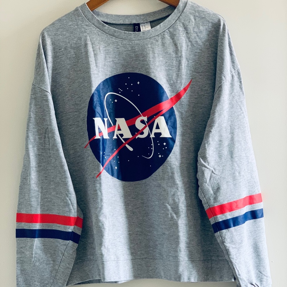 H&M X NASA Long Sleeve Sweater